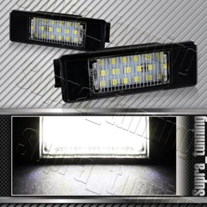 Xenon White LED License Plate Lights For Infiniti Q50/Nissan Armada/Juke/Rogue - Picture 1 of 6