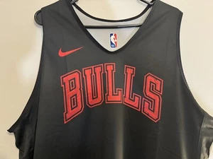 Nike NBA Chicago Bulls Player Issue Reversible Top Sz XL Tall AJ4728 Rare men - Picture 1 of 7