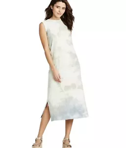 Universal Thread, Blue/Green, Tie Dye T-Shirt Dress (Size Small) P - Picture 1 of 7
