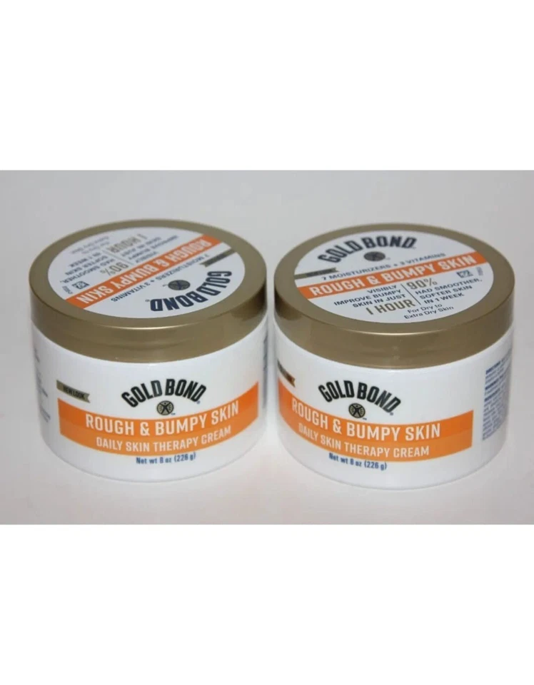 Creme para pele áspera e esburacada Gold Bond 8 oz (pacote com 2) - Imagem 1 de 1