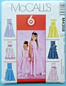 McCall's 4359 Niños Flor Niñas Vestido Ocasión Especial Vestido Pascua Talla 10-14 - Imagen 1 de 2