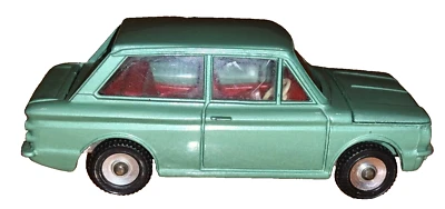Dinky 138 Hillman Imp-Turquesa-2-Puertas-Excelente Foto 1 de 4