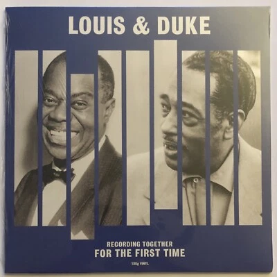 Louis Armstrong Duke Ellington Recording Together For The First Time New Vinyl - Image 1 of 4