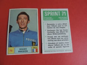 N 76 ROGER PINGEON PANINI SPRINT 71 RADSPORT RADFAHREN RADFAHRER CYCLISMO - Bild 1 von 1