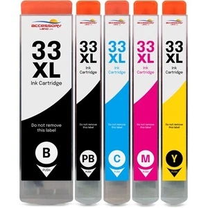 1 Set 33XL Ink Cartridges For Epson XP-530 XP-540 XP-630 XP-635 XP-640 - Picture 1 of 1