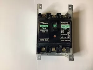 Thermal ARC P/N 9-1076 / DACO 3-Phase Circuit breaker P/N DBE53B 600V 50A - Picture 1 of 3