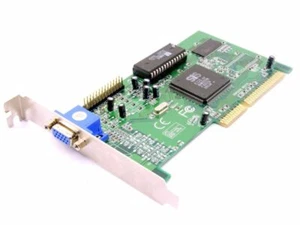 SiS AGP6326 6326 Chip 4MB Zoll Vintage Video Board VGA AGP Computer Graphic Card - Picture 1 of 1