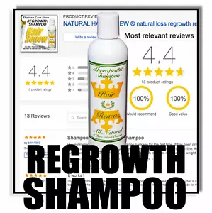 WOMENS NATURAL HAIR RENEW ® SHAMPOO thinning thin female alopecia regrowth loss  - Picture 1 of 16