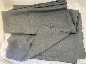 grey wool/ wool blend suit fabric. 2 1/8yd 60”w - Picture 1 of 2
