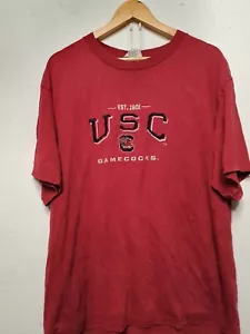 Vintage Lee USC Gamecocks Shirt Adult Extra Large Red University South Carolina - Picture 1 of 19