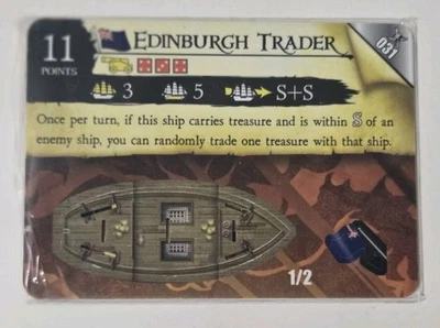 Wizkids Pirates Of The Caribbean CSG - Edinburgh Trader 031 - Image 1 of 2