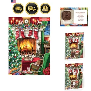 Christmas Advent Calendar Chocolate Countdown for Adults Baby Shower Decor - Picture 1 of 7