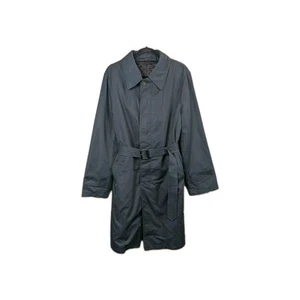 Dunhill London Mac Herren Medium Trenchcoat Navy Gürtel Designer herausnehmbares Innenfutter - Bild 1 von 24