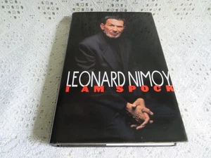 SIGNED Leonard Nimoy I Am Spock HB Publisher Century 1st Ed 1995 DJ - Picture 1 of 9