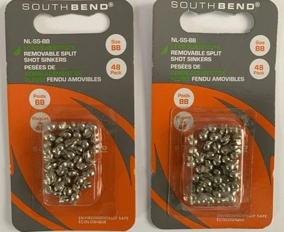 2 paquetes (96 piezas en total) SouthBend South Bend NL-SS-BB hundidores de tiro dividido talla BB Foto 1 de 4