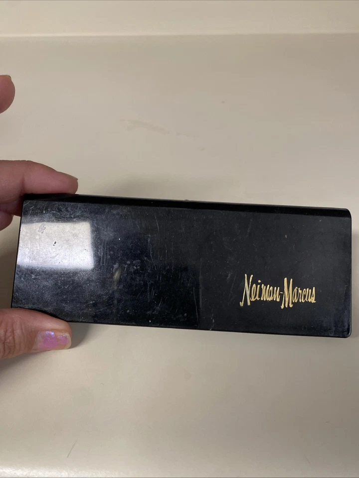 Paleta de sombras de ojos vintage antigua coleccionista Neiman Marcia difícil de encontrar dañada Foto 1 de 4