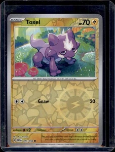 Toxel SV01: Scarlet & Violet Base Set Pokémon #071/198 Reverse Holo NM+ - Picture 1 of 2