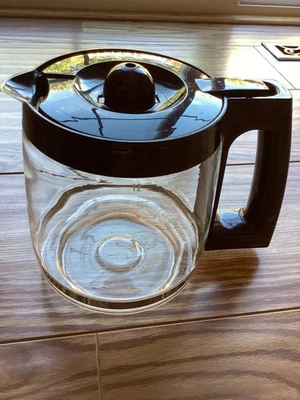 Hamilton Beach FlexBrew Coffee Maker Replacement Glass Carafe 12 Cup Model 49976 - Image 1 of 3