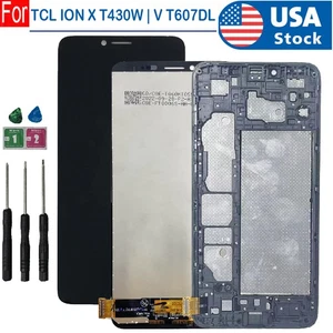LCD Display Touch Screen Digitizer Assembly±Frame For TCL ION X T430W / V T607DL - Picture 1 of 13