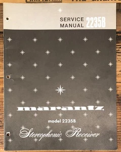 Marantz Model 2235B Receiver Service Manual *Original* - Picture 1 of 1