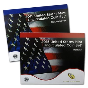 2015 U.S Mint Set  Original Government Packaging OGP - Picture 1 of 3