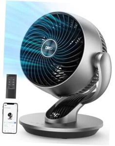  Smart Fans for Home, Powerful 70 ft Whole Room Air Circulator Fan, Silver - Picture 1 of 7