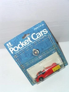 Vintage TOMY Tomica Pocket Cars Morgan Plus 8 **YELLOW LIGHT SPECIAL** - Picture 1 of 4