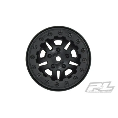 PROLINE FAULTLINE 2.2 BLACK/BLACK BEAD-LOC 10 SPOKE WHEELS 2PCS - PR2756-15 - Image 1 of 4
