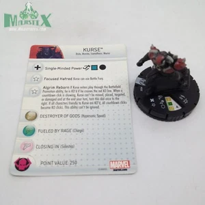 Heroclix Thor: The Dark World set Kurse #008 Gravity Feed figure w/card! - Picture 1 of 1