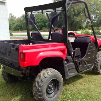 UTV Rear Windshield Window For Yamaha Rhino 450 /600 /700 Massimo 500 700 MSU500 - Image 1 of 4