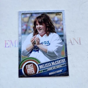 2015 Topps First Pitch FP19 Melissa McCarthy Los Angeles Dodgers - Bild 1 von 2