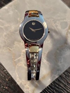 Reloj mujer Movado dos tonos con cierre - Imagen 1 de 2