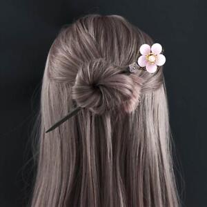 Female Chinese Style Han Costume Accessories Hair Stick Antique Hairpin Wooden