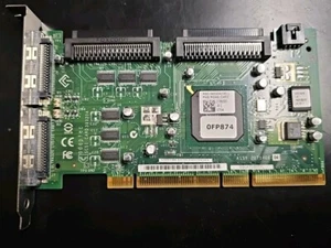 Dell FP874 0FP874 Dual Channel SCSI Network RAID Host Controller PCI-X Card (C1) - Picture 1 of 4