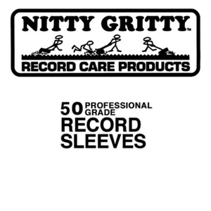 Nitty Gritty Professional Grade 12" Vinyl Record Inner Sleeves (50 Count Pack) - Imagen 1 de 2