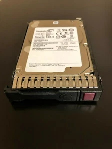 HP COMPATIBLE 652583-B21 653957-001 600GB 6G SAS 10K 2.5 SC HDD - Picture 1 of 2