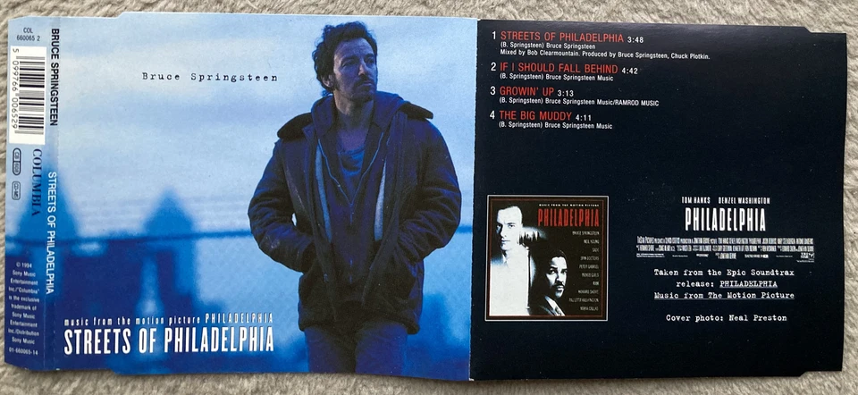 Bruce Springsteen - Streets of Philadelphia  / 4 Track MCD - Bild 1 von 1