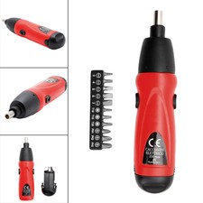 Electric Screwdriver Battery Operated Cordless Screwdriver Power Drill Tool