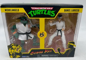 TMNT vs Cobra Kai: (2021) MICHELANGELO & DANIEL LARUSSO Actionfiguren #81293 - Bild 1 von 7