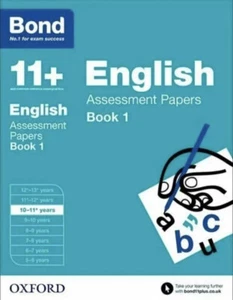 Bond 11+: English: Assessment Papers: 10-11+ years Book 1  New Fast & Free - Bild 1 von 1