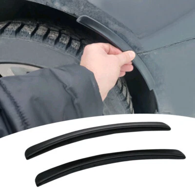 2pcs Car Accessories Fender Vent Flare Arch Sticker Protector Strip Universal - Image 1 of 4