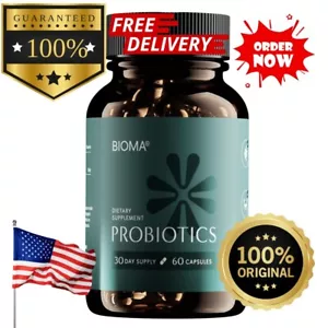 BIOMA Probiotics Digestive Health & Weightloss Support 60ct - Picture 1 of 7