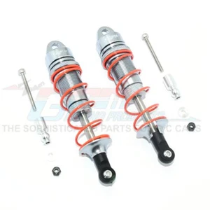 GPM Aluminum Front Adjustable Dampers 100mm Grey : 6S BLX Senton & Typhon - Picture 1 of 1