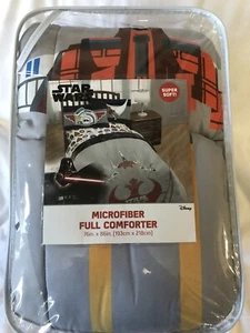 Ropa de cama Star Wars Full Comforter niños 76x86 nueva #2333 - Imagen 1 de 9