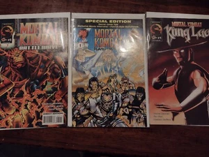 Comic Book Mortal Kombat Kung Lee, Blood And Thunder - Picture 1 of 4