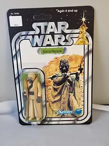 Vintage Star Wars Tusken Raider A New Hope Figure Original Gaffee Custom 12-Back - Picture 1 of 14