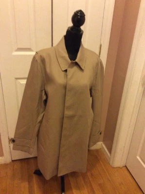 Jaqueta trench coat clássica repelente de água BANANA REPUBLIC nova sem etiquetas tamanho G $228,00 - Imagem 1 de 4