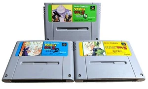 SUPER FAMICOM - Dragon Ball Super Boutuden 1/2/3 (x3 Cartridge Set) (JAPAN) - Imagen 1 de 2