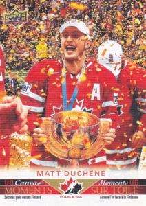 21/22 TIM HORTONS TEAM CANADA..MATT DUCHENE..MOMENTOS DE LONA..CM-10.ENVÍO COMBINADO - Imagen 1 de 1