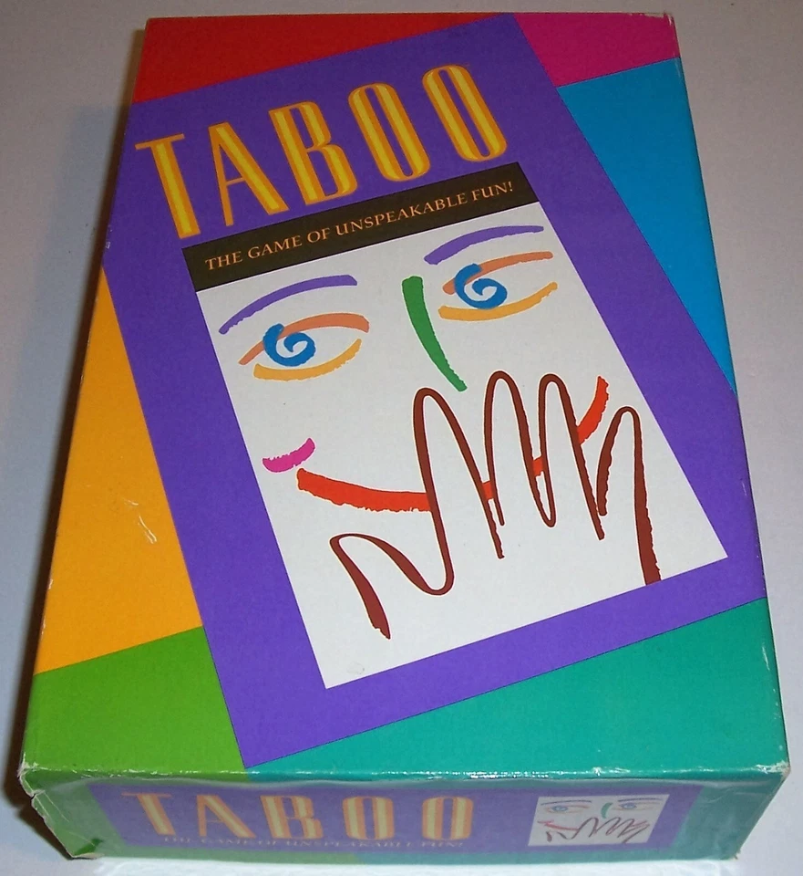Milton Bradley 1989 Taboo Card Game Replacement Pieces YOU Choose! - VG - Image 1 of 2
